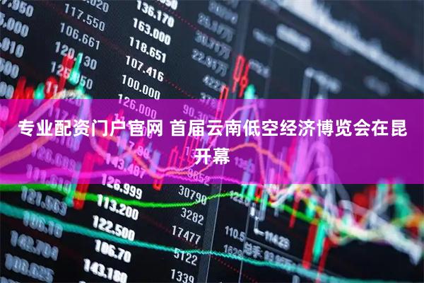 专业配资门户官网 首届云南低空经济博览会在昆开幕